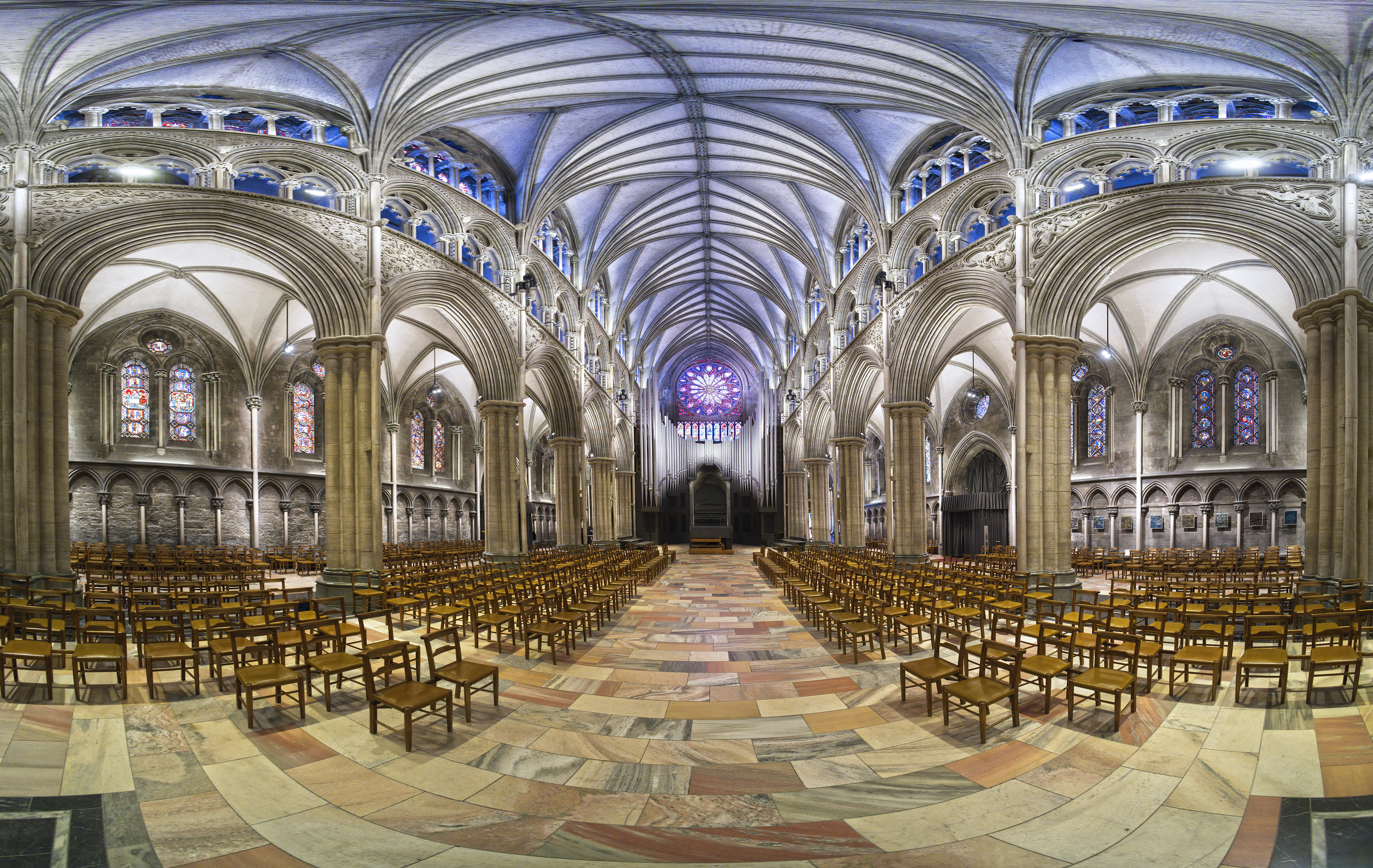 Im Inneren des Nidarosdom, Trondheim